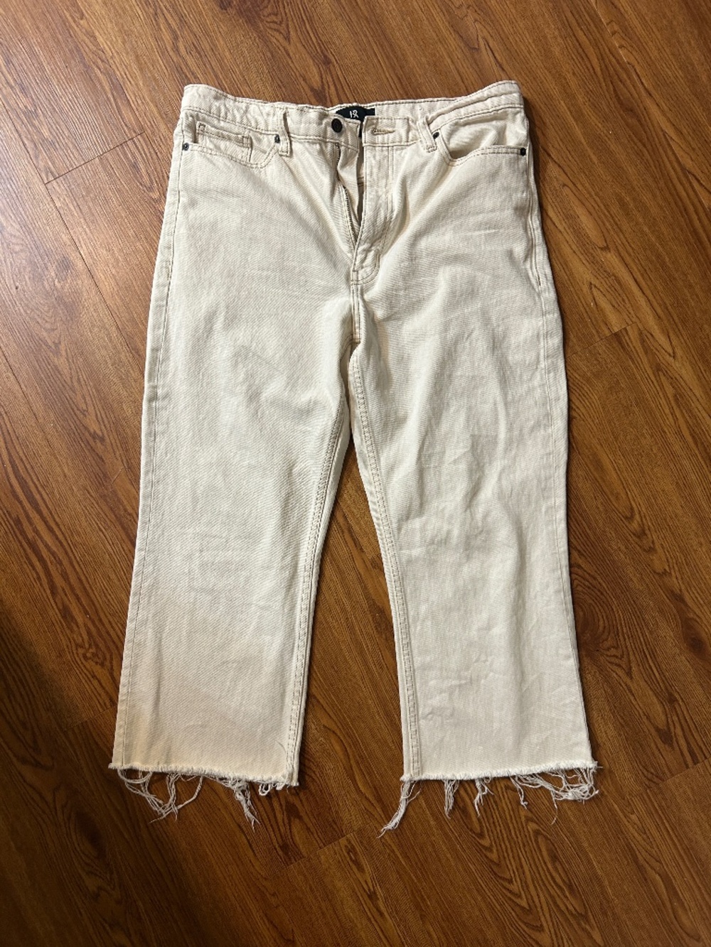 Banana republic white denim
